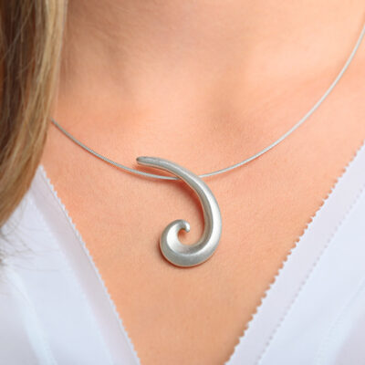 Loop Anhänger Silber