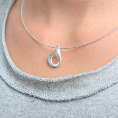 Schweif Anhänger Silber