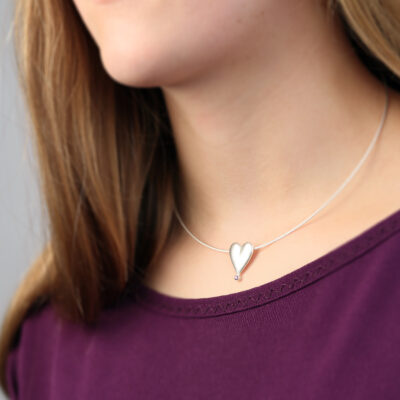 Herz Anhänger Silber