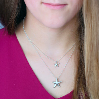 Seestern Anhänger Silber