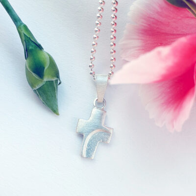 Kreuz Anhänger Silber