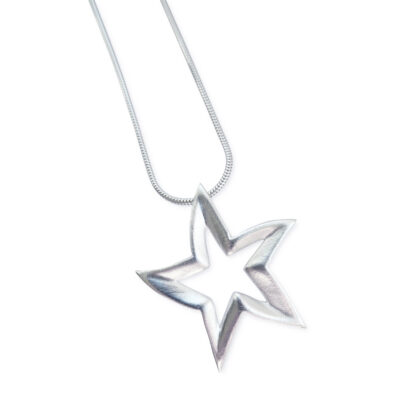 Stern Anhänger Silber