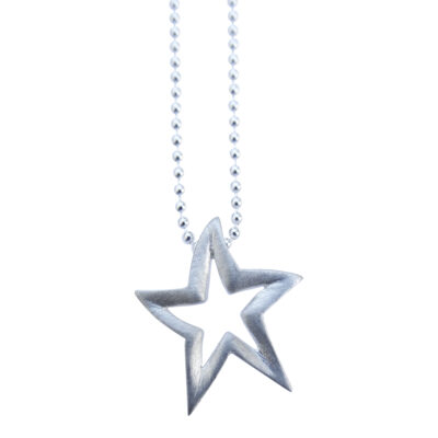 Stern Anhänger Silber