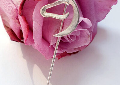 Online-Shop Eva Simon Schmuck Galerie Pferd 925 silber Plastronnadel