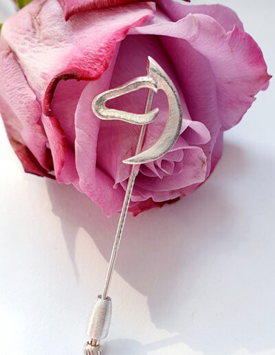 Online-Shop Eva Simon Schmuck Galerie Pferd 925 silber Plastronnadel