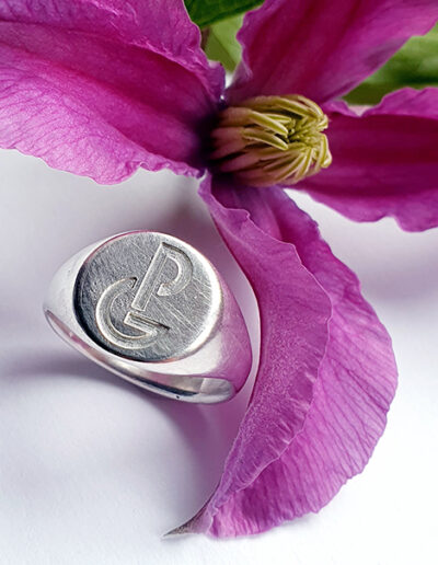 Online-Shop Eva Simon Schmuck Galerie Siegelring 925 silber