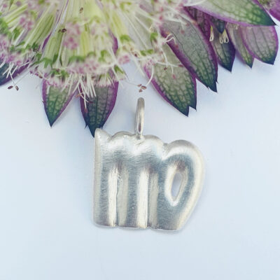 Sternzeichen Anhänger Jungfrau Silber