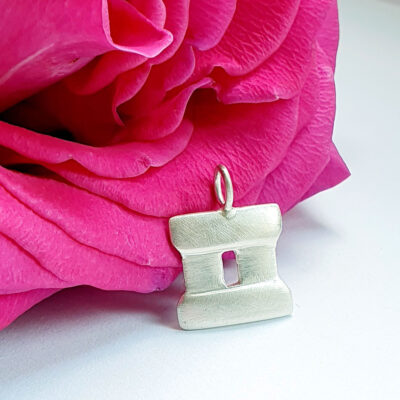 Sternzeichen Anhänger Zwillinge Silber