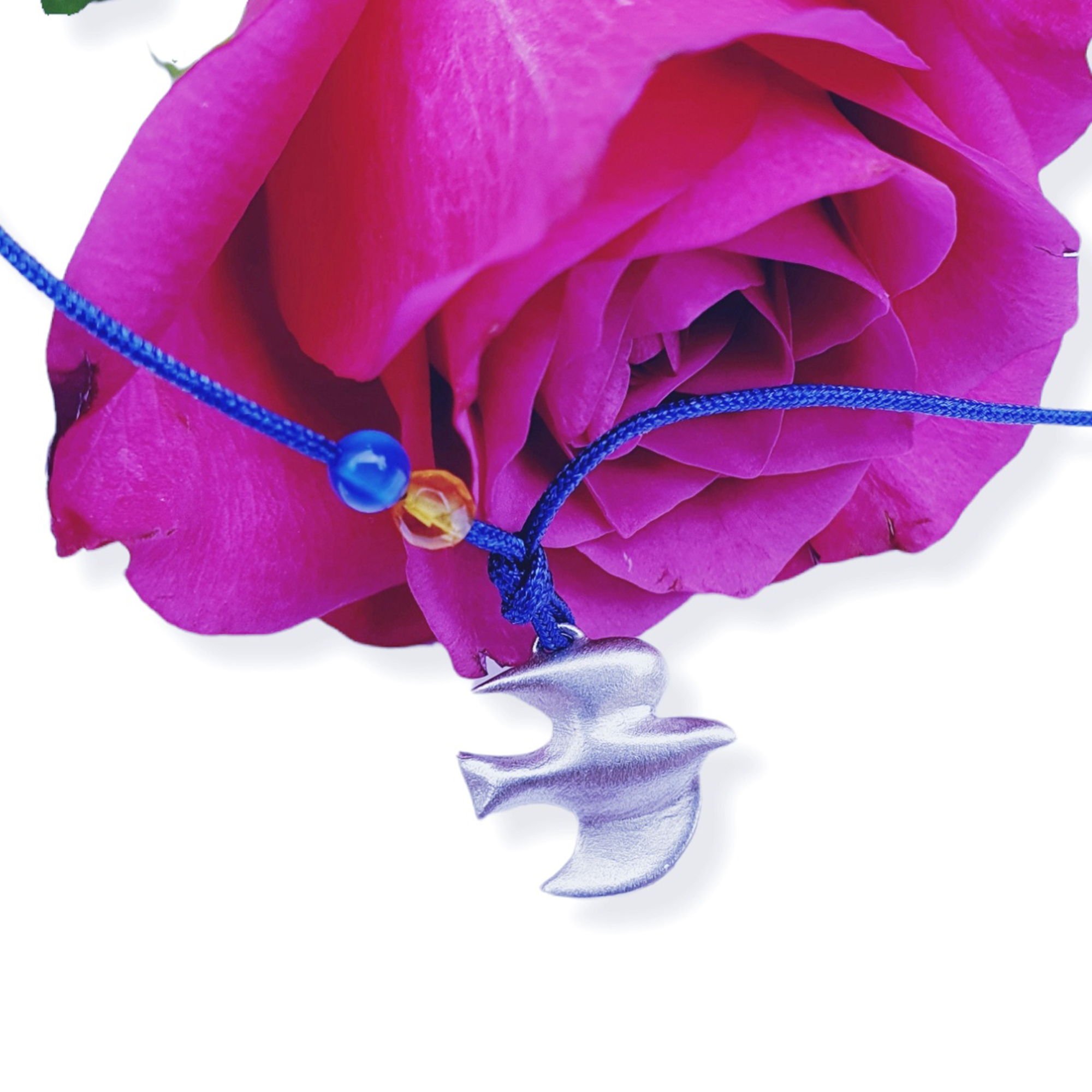 Friedenstaube Armband Silber